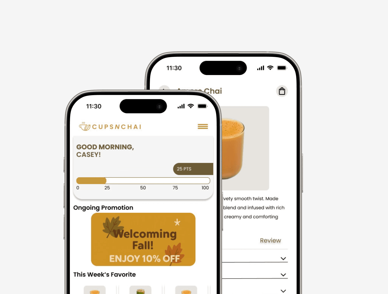 Cups N Chai project preview